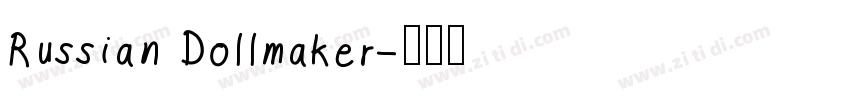 Russian Dollmaker字体转换
